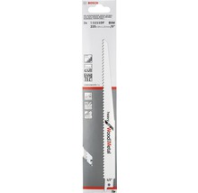 Bosch Säbelsägeblattset S 1111 DF, BIM, 2 Stück, 225x19x1,25 Millimeter