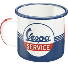 Metallbecher mit Vespa Service Design