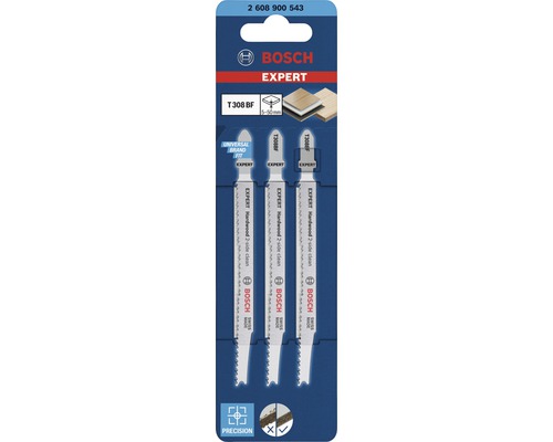 Bosch Expert Stichsägeblätter für Hartholz, 3er-Pack