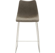Barhocker Mayer Sitzmöbel mySOLO 1175-K4-545 47x51x99 cm Gestell edelstahl gebürstet Sitz Kunstleder schlamm-thumb-1 Barhocker Mayer Sitzmöbel mySOLO 1175-K4-545 47x51x99 cm Gestell edelstahl gebürstet Sitz Kunstleder schlamm-thumb-1