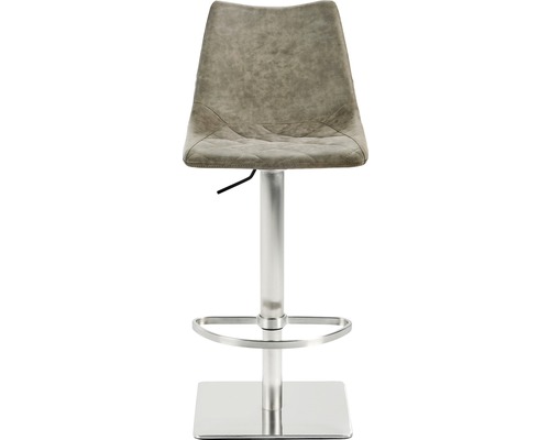 Barhocker mit Fußstütze und Bezug