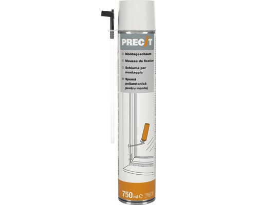 PRECIT Montageschaum 750 ml Montageschaumdose 750 ml mit Applikator