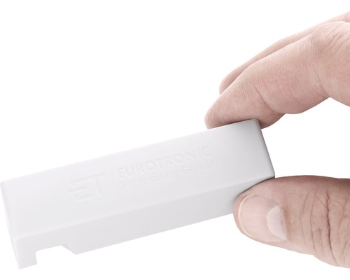 Eurotronic Technology GmbH Fensterkontakt in der Hand