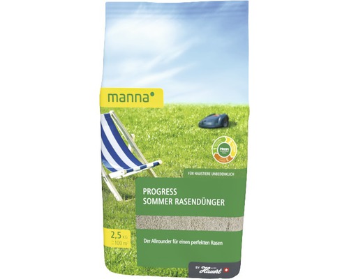 Sommer-Rasendünger Manna Progress 2,5 kg / 100 m²