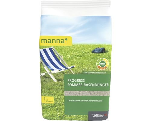Sommer-Rasendünger Manna Progress 5 kg / 200 m²