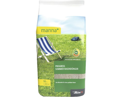 Sommer-Rasendünger Manna Progress 10 kg / 400 m²