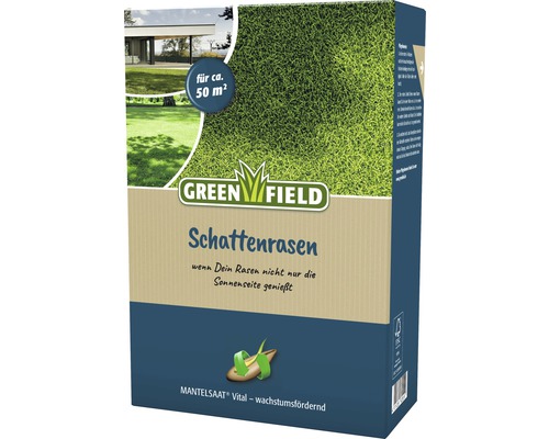 Rasensamen Grenfield Schattenrasen 1 kg / 50 m²-0