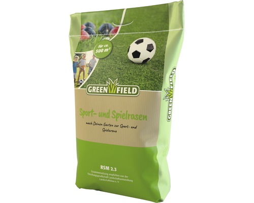 Rasensamen Greenfield Sport- & Spielrasen 10 kg / 500 m² Greenfield Sport- und Spielrasen für circa 500 Quadratmeter