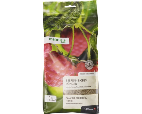 Obst- & Beerendünger Manna Bio 1 kg / 10 m²