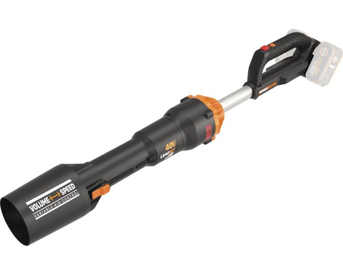 Akku-Laubbläser WORX Nitro 266km/h WG585E.9, Brushless Motor, ohne 2 Akkus 20V und Dual-Ladegerät, inkl. Gratis Akku-Starterset Akku-Laubbläser WORX Nitro 266km/h WG585E.9, Brushless Motor, ohne 2 Akkus 20V und Dual-Ladegerät, inkl. Gratis Akku-Starterset