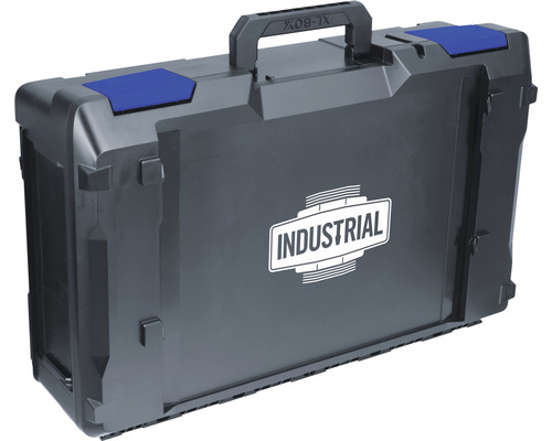 Werkzeugkoffer Industrial XL-BOXX 607 x 179 x 395 mm schwarz inkl. Trennwandset