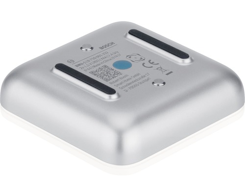 Bosch Smart Home Gerät, Unterseite mit technischen Daten und QR-Code