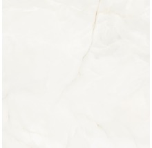 Feinsteinzeug Bodenfliese Onyx 60x60 cm weiß grau beige glänzend rektifiziert-thumb-2