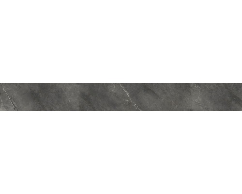 Feinsteinzeug Sockelfliese Pulpis 7,0x60,0 cm schwarz