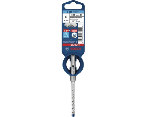 Bosch Expert SDS plus-7X Hammerbohrer, Durchmesser 6 mm