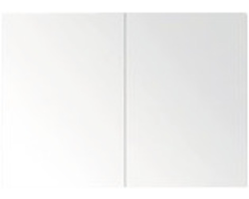 Spiegelschrank Sanox Frozen 2-türig 100x13x65 cm Black Oak