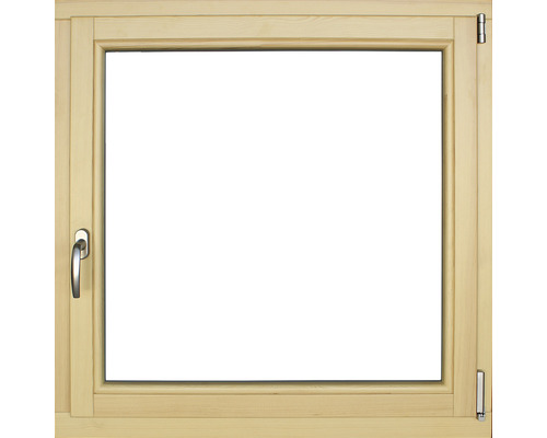Holzfenster Kiefer lackiert 780x780 mm DIN Rechts