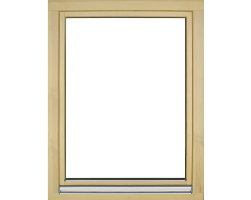 Holzfensterrahmen mit Aluminium-Fensterbank