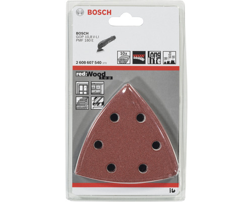 Bosch Schleifblatt Set Dreieckform für Multischleifer