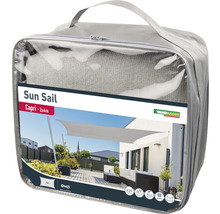 Verpackte Windhager Capri Sonnensegel mit den Maßen 3x4 Meter