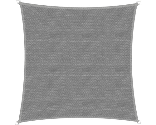 Quadratisches Sonnensegel aus Stoff mit Befestigungsringen