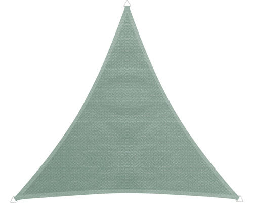 Dreieckiges Sonnensegel aus Stoff