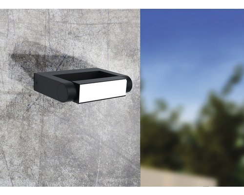 Schwarzer Toilettenpapierhalter zur Wandmontage