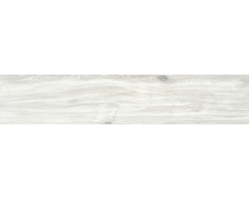 Feinsteinzeug Bodenfliese Oakwood white 30x149,5 cm matt rektifiziert Feinsteinzeug Bodenfliese Oakwood white 30x149,5 cm matt rektifiziert