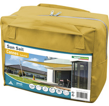 Verpackung eines Windhager Sonnensegels Cannes 4x4x4 Meter