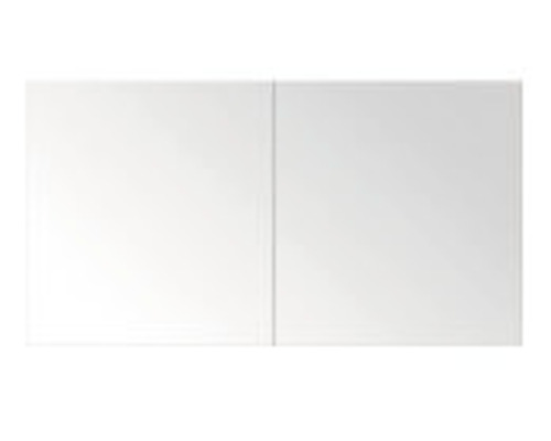 Spiegelschrank Sanox Porto 2-türig 120x13x65 cm Cubanit grey