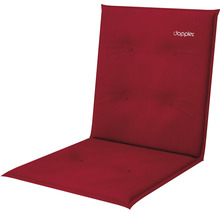 Auflage für Niederlehner Doppler Look 100 x 48 cm rot