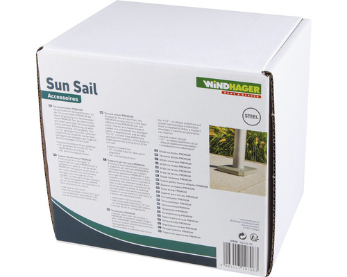 Verpackung für Sonnensegelzubehör