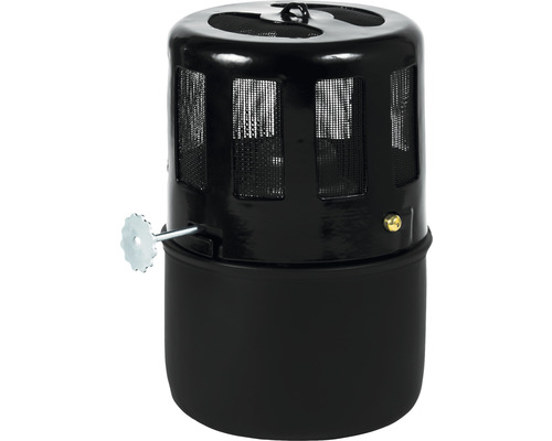 Petroleumofen mit Schutzgitter für den Innenbereich