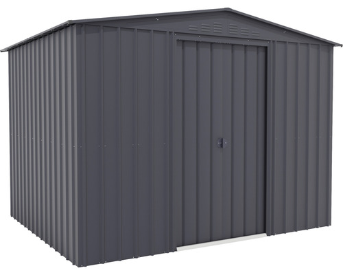 Gartenschuppen aus Metall mit Tür