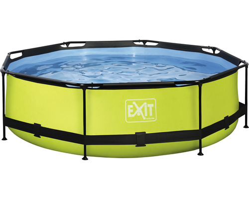 Aufstellpool Framepool-Set EXIT Lime rund Ø 300x76 cm inkl. Kartuschenfilteranlage grün Aufstellpool Framepool-Set EXIT Lime rund Ø 300x76 cm inkl. Kartuschenfilteranlage grün