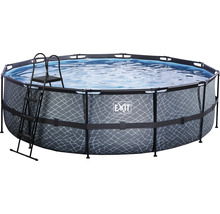 Aufstellpool mit Leiter