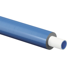 Isolierrohr mit blauem Mantel