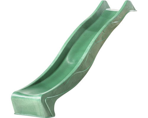 Kinderrutsche Rutsche ohne Gestell axi Sky230 Rutsche mit Wasseranschluss grün Kunststoff grün