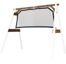 Gartenprojektor-Leinwand auf Holzrahmen