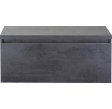 Waschtischunterschrank im Beton-Look
