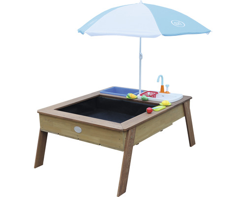 Sand und Wassertisch axi Linda Holz blau braun