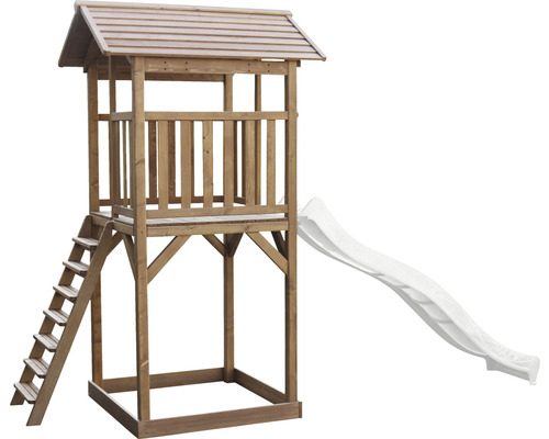 Spielturm mit Rutsche und Leiter für den Garten
