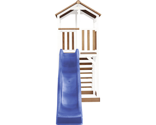 Spielturm mit Rutsche und Leiter für den Garten