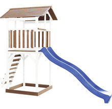 Spielturm mit Rutsche für den Garten