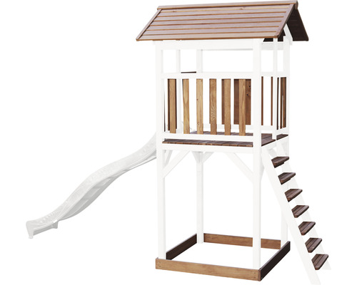 Spieltower mit Rutsche und Leiter für den Außenbereich