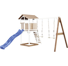 Spielplatz mit Rutsche, Turm und Schaukel