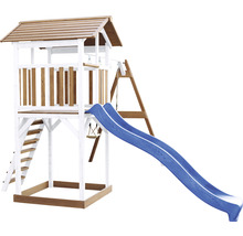 Spielturm mit Rutsche, Schaukel und Leiter für den Garten