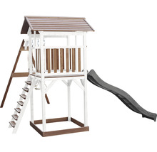 Spielturm mit Rutsche, Leiter und Schaukel