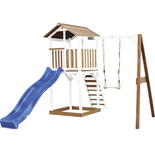 Spielturm mit Rutsche, Leiter und Schaukel für den Garten