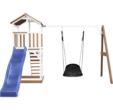 Spielplatz mit Rutsche, Turm und Schaukel
